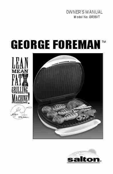 George Foreman Kitchen Grill GR36VT-page_pdf